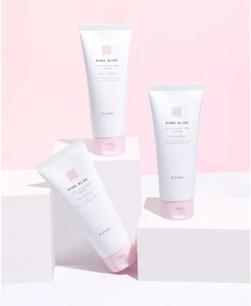 BJEWEL 粉红芦荟光泽保湿霜 50ml <新版>
